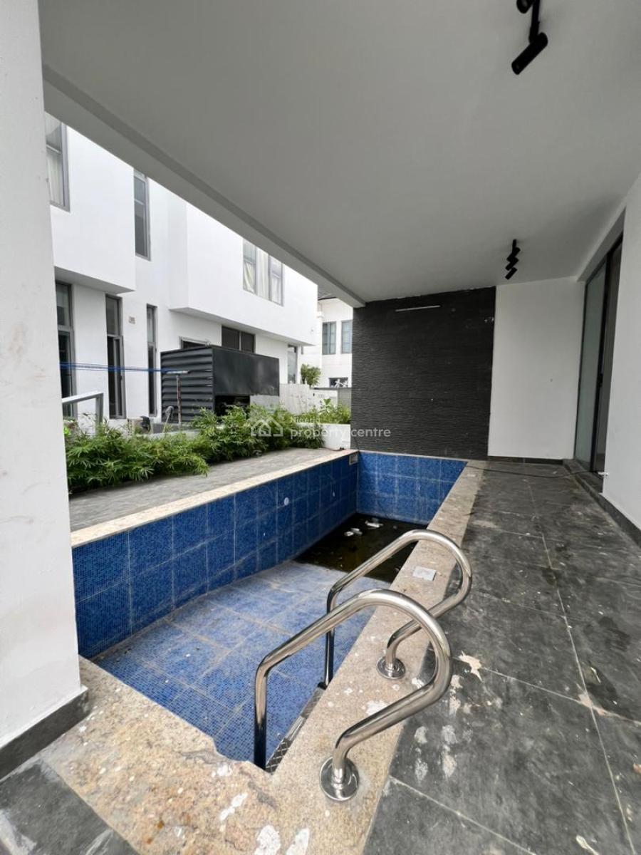 Sophisticated 5 Bedroom Semi Detached with Pool, Elevator, Rooftop Ter, Ikate, Lekki, Lagos, Semi-detached Duplex for Sale