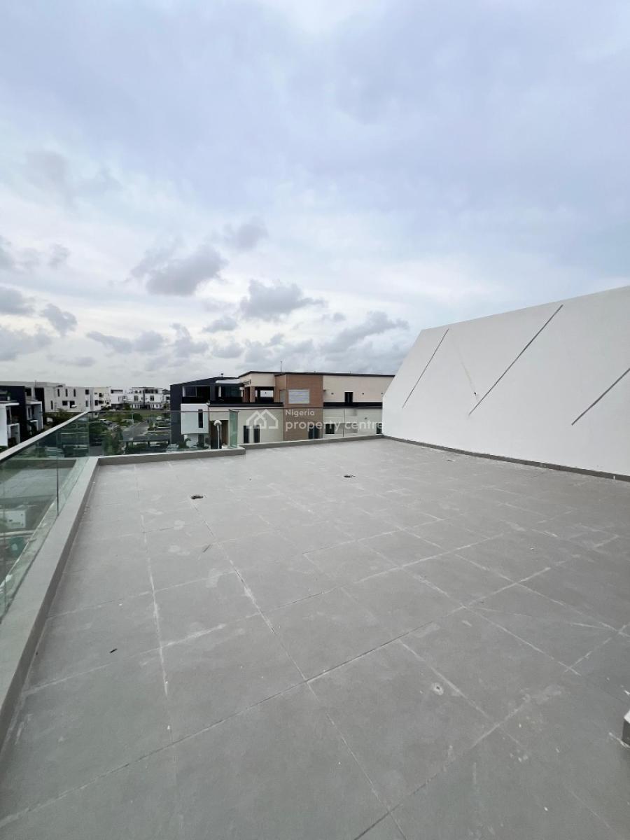 Contemporary 5 Bedroom Semi Detached with Pool, Elevator, Rooftop Terr, Ikate, Lekki, Lagos, Semi-detached Duplex for Sale