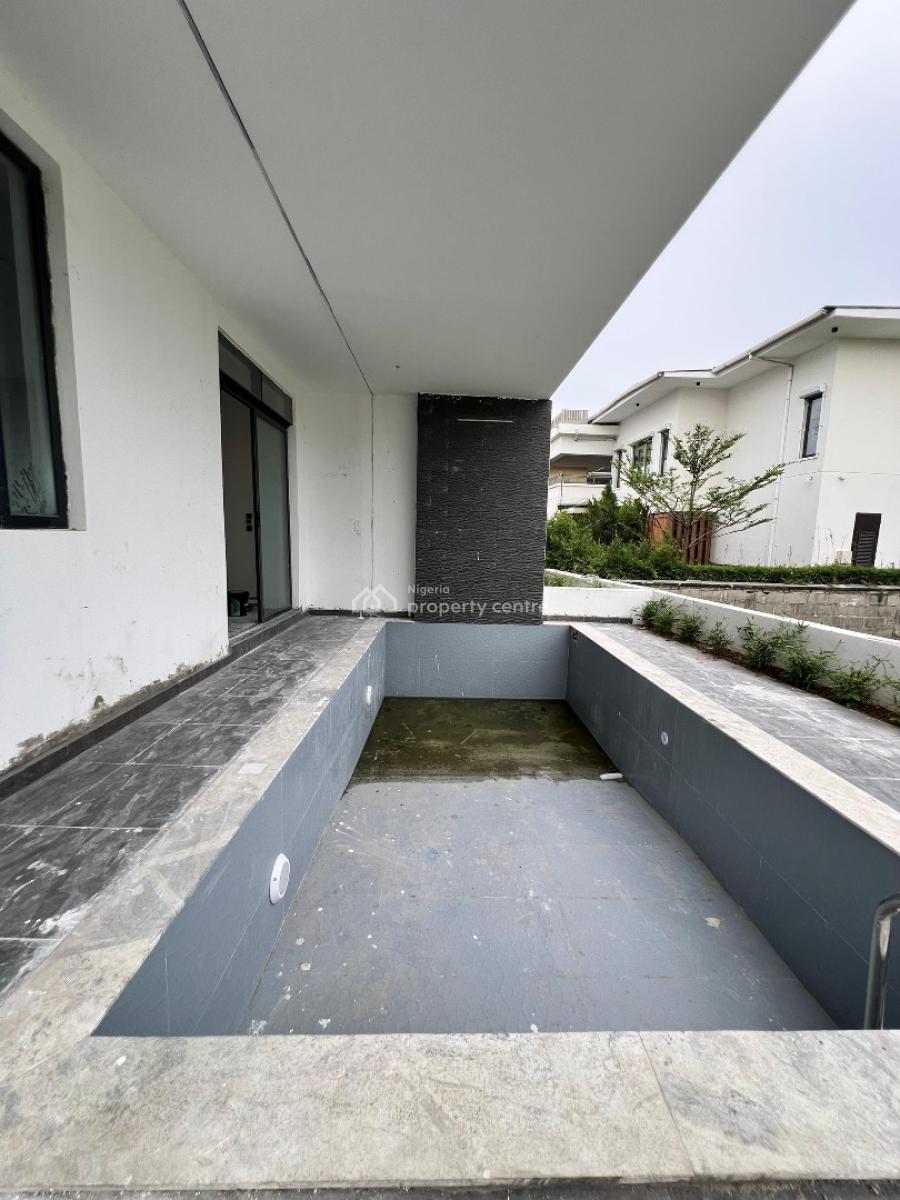Contemporary 5 Bedroom Semi Detached with Pool, Elevator, Rooftop Terr, Ikate, Lekki, Lagos, Semi-detached Duplex for Sale