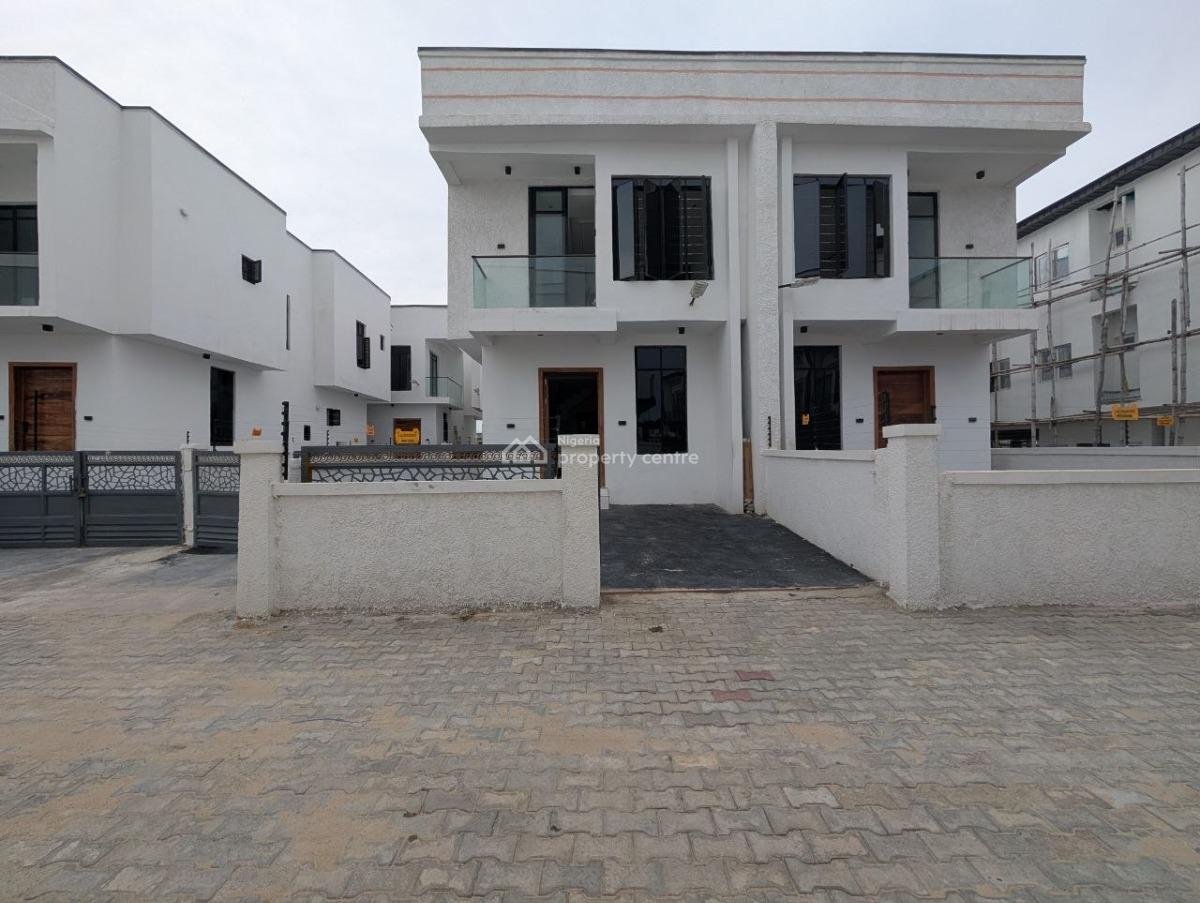 Brand New 4 Bedroom Semi Detached Duplex with Bq, Ikota Gra Estate, Ikota, Lekki, Lagos, Semi-detached Duplex for Sale