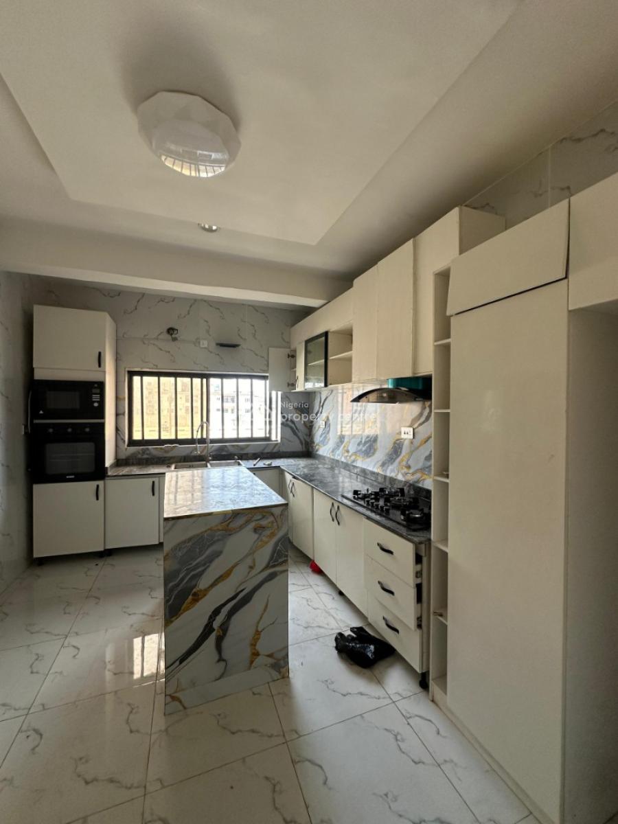 Luxurious and Exquisite 3 Bedroom Maisonette with Bq, By Coastal Road, Ikate, Lekki, Lagos, House for Rent