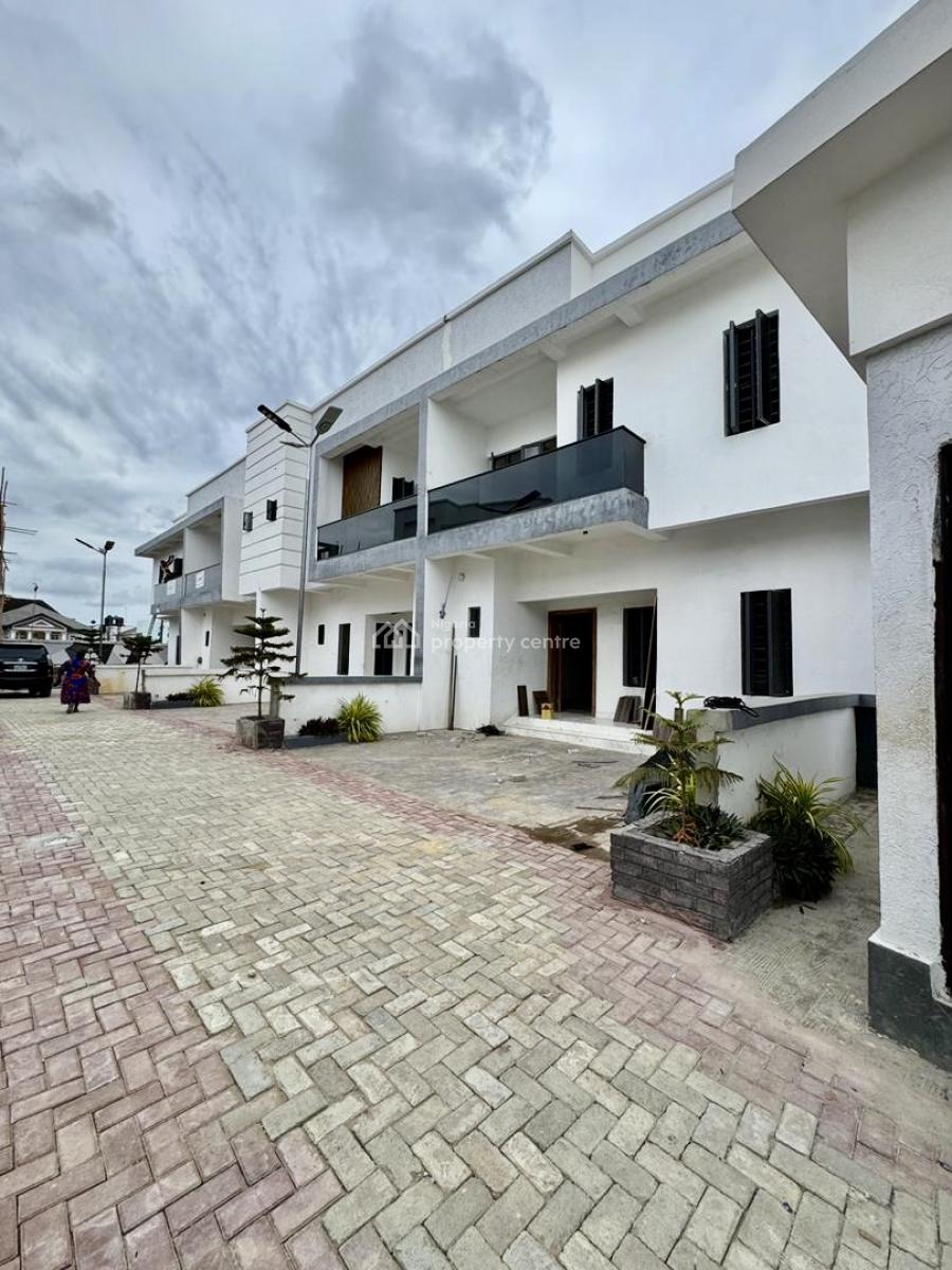 Newly Built Modern Home, Sangotedo, Ajah, Lagos, Terraced Duplex for Rent