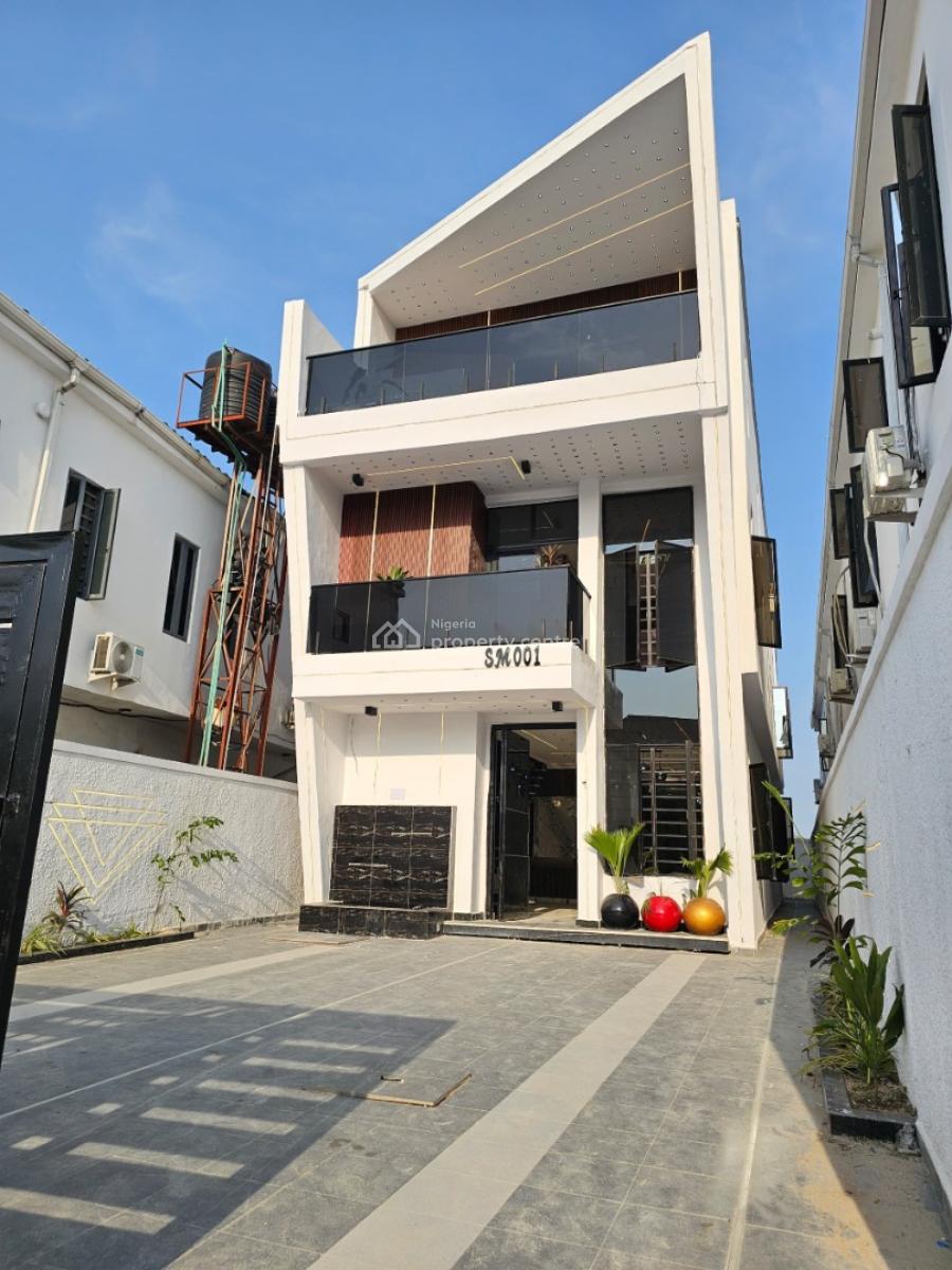 Luxurious 4-bedrooms Fully Detached Duplex with Swimming Pool and Bq, Ikota, Lekki, Lagos, Detached Duplex for Sale