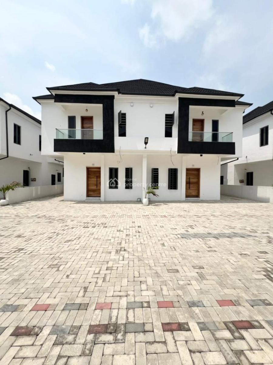 Newly Built 4 Bedroom Semi-detached Duplex in a Secure Estate, Vgc, Lekki, Lagos, Semi-detached Duplex for Sale