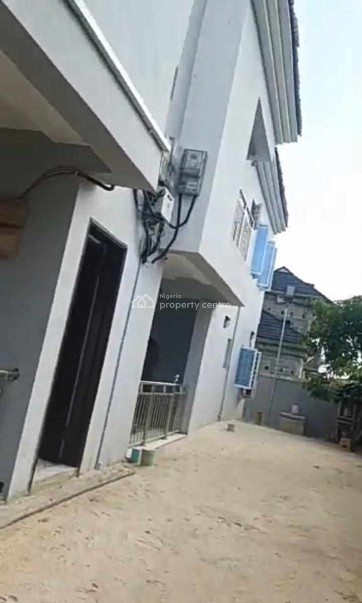 Newly Built 3 Bedroom Downstairs Apartment { Video}, United Estate, Sangotedo, Ajah, Lagos, Flat / Apartment for Rent