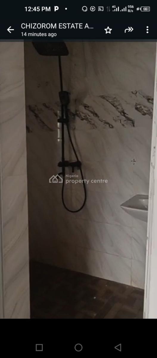 Newly Built 3 Bedroom Downstairs Apartment { Video}, United Estate, Sangotedo, Ajah, Lagos, Flat / Apartment for Rent