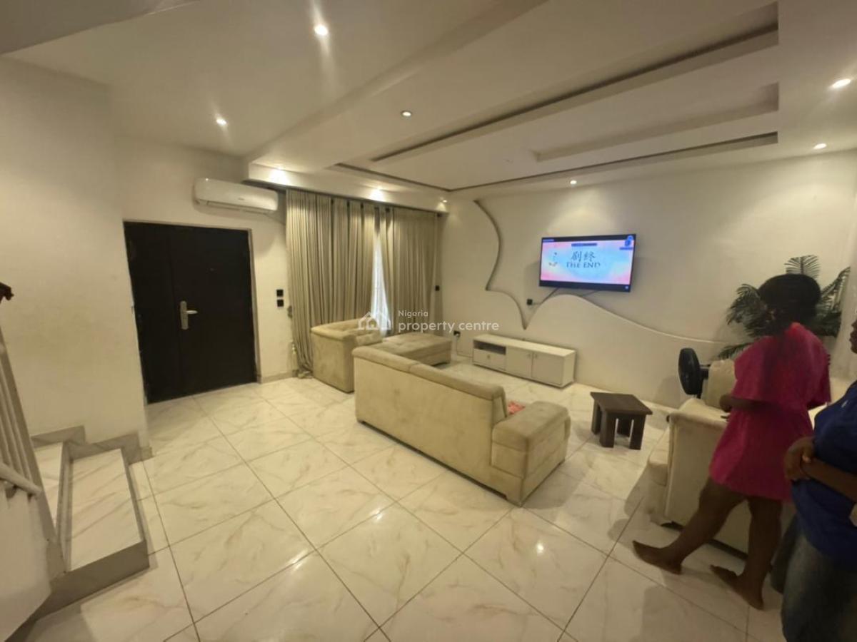 Well Built 3 Bedroom Terrace Duplex with a Bq and Swimming Pool, Ikate, Lekki, Lagos, Terraced Duplex for Sale