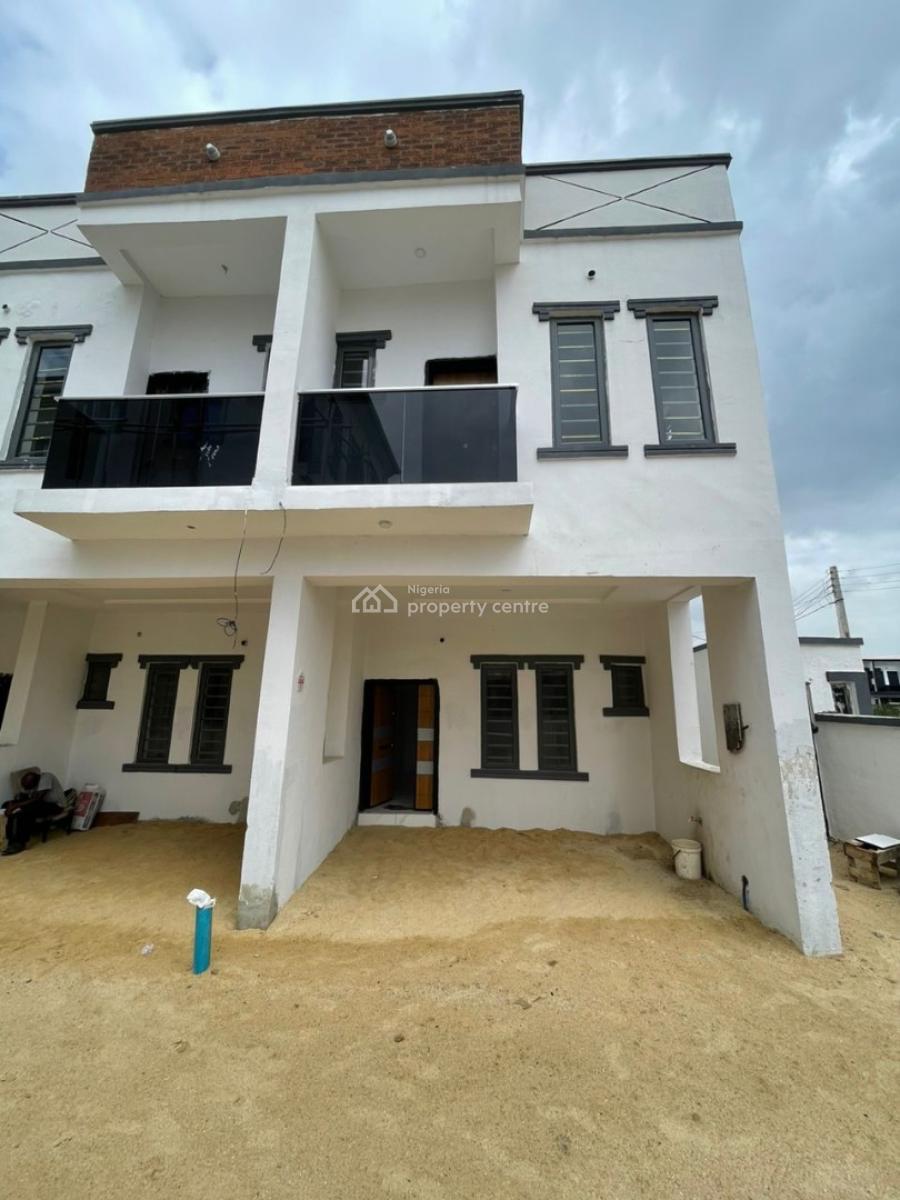 Beautifully Built 3 Bedroom Terrace Duplex in a Communal Living Space, Mobile Road, Ajah, Lagos, Terraced Duplex for Sale