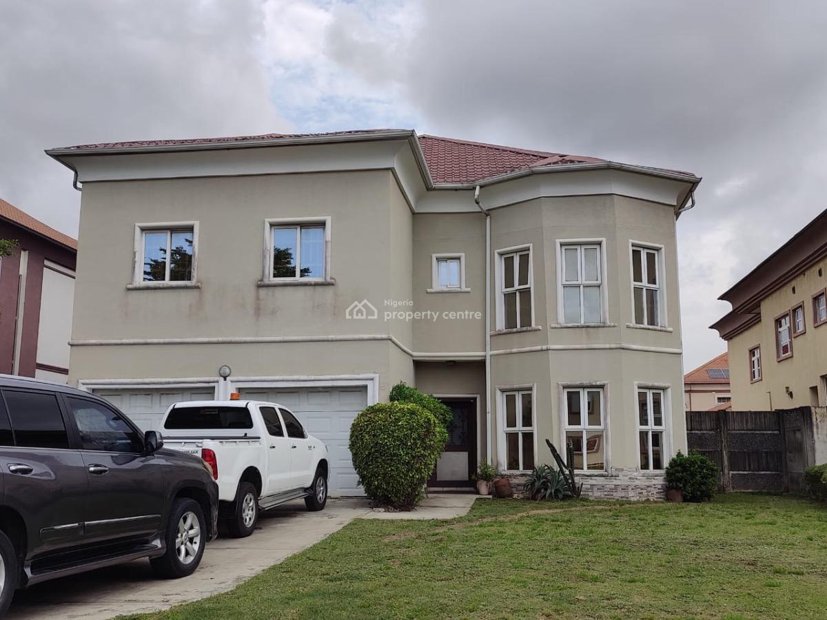 Exquisite 5 Bedroom Detached House with 2 Rooms Bq., Nicon Town, Lekki, Lagos, House for Sale