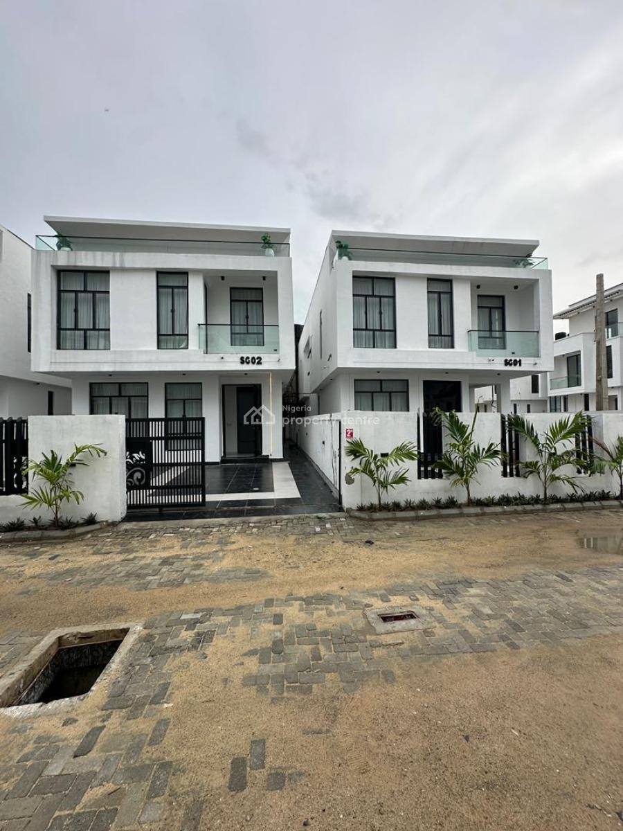 Phenomenal 5 Bedroom Detached Duplex with Bq, 2nd Toll Gate, Lekki, Lagos, Detached Duplex for Rent