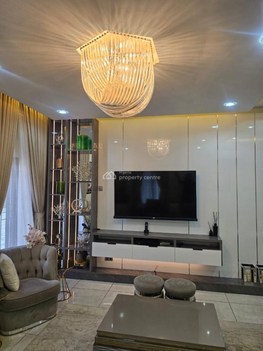 Luxury 4 Bedroom Fully Furnished 4 Bedroom Duplex with a Self Contai, Apo, Abuja, Detached Duplex for Rent