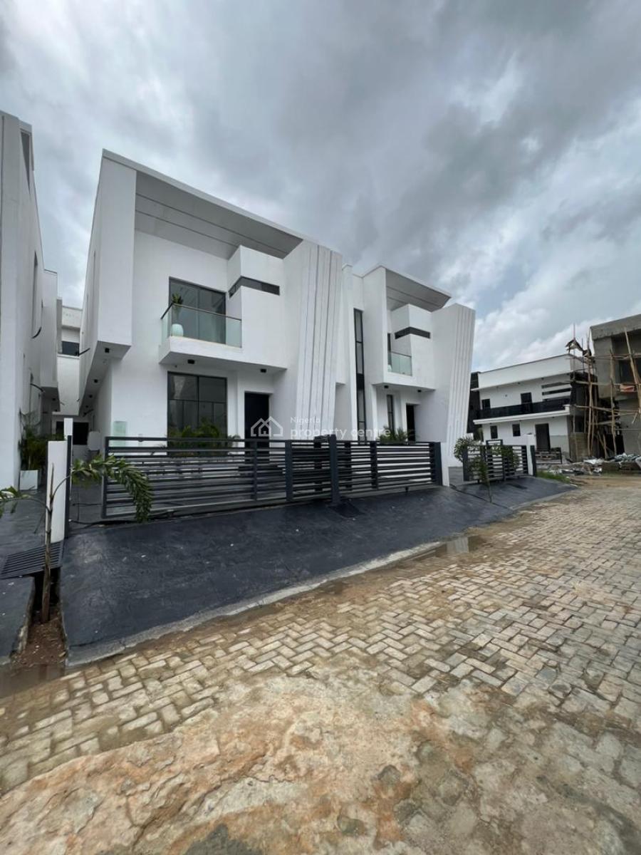 Brand New 4-bdroom Fully Detached Dplex with a Bq, Lekki, Lagos, Detached Duplex for Sale