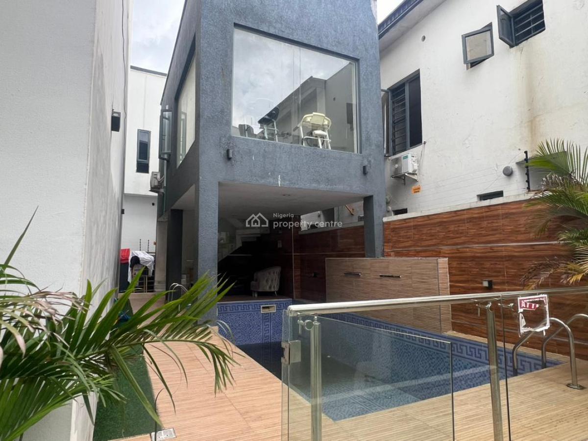 4 Bedroom Semi Detached Duplex with Bq, Palm City Estate, Lekki, Lagos, Semi-detached Duplex for Rent