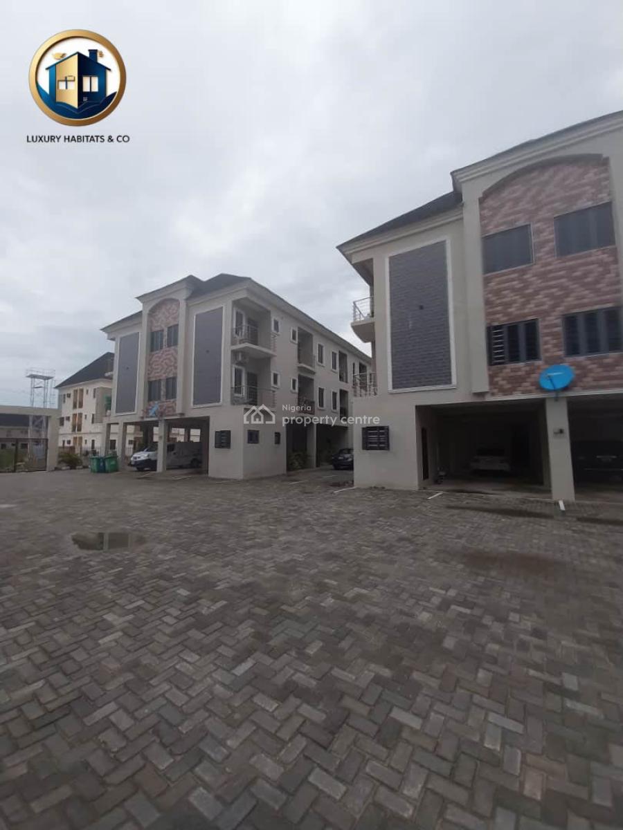 Fully Serviced 3 Bedroom Apartment, Ikota, Lekki, Lagos, Flat / Apartment for Rent