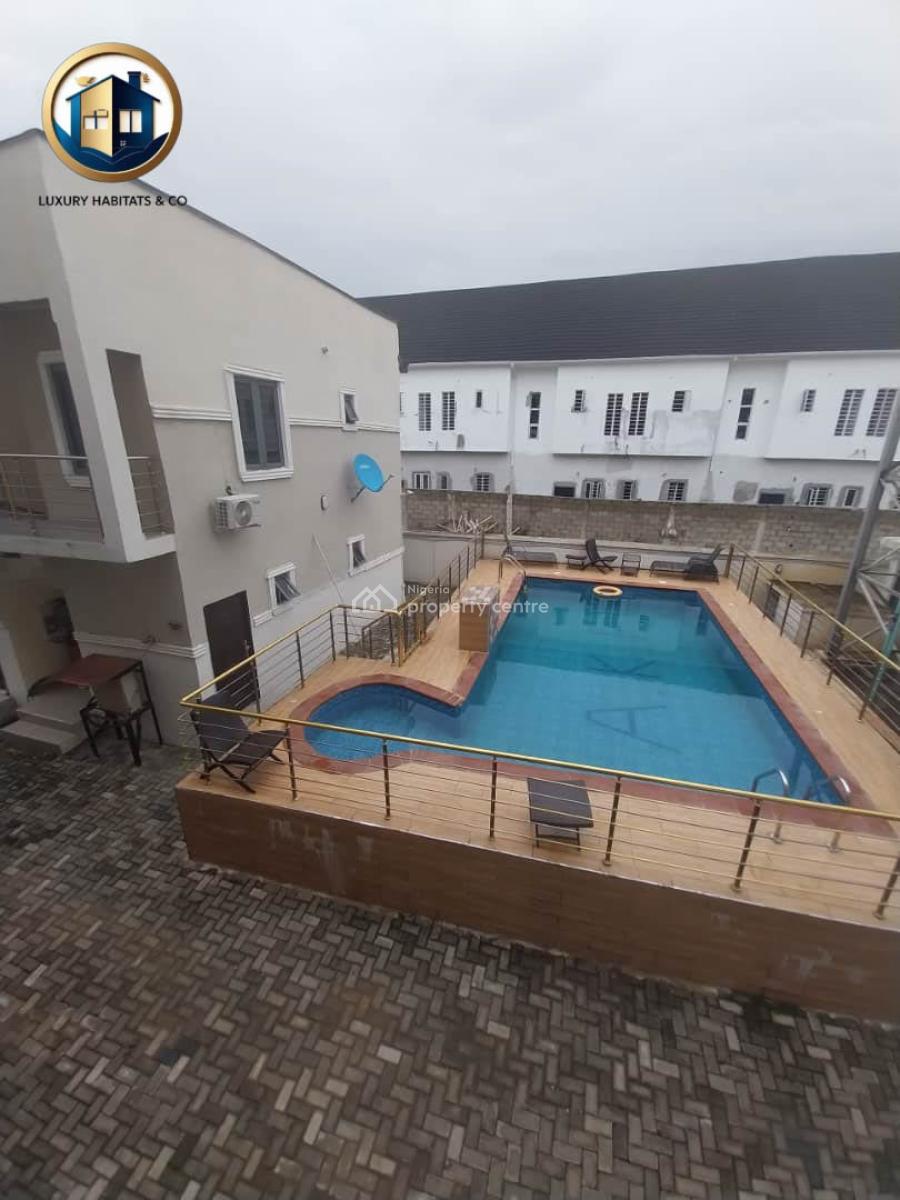 Fully Serviced 3 Bedroom Apartment, Ikota, Lekki, Lagos, Flat / Apartment for Rent