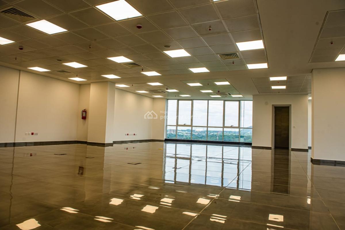 Brand New Luxury Office Spaces: 222sqm, 242sqm and 371sqm, Around Churchgate, Central Business District, Abuja, Commercial Property for Rent