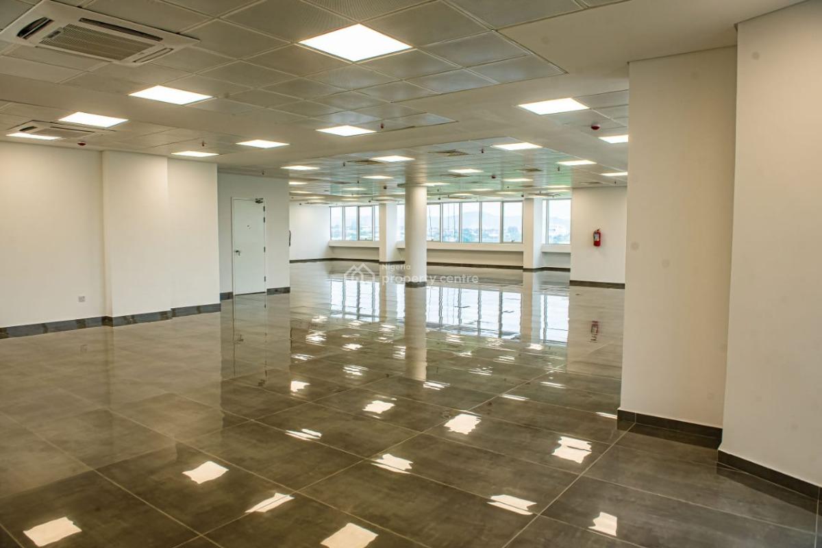 Brand New Luxury Office Spaces: 222sqm, 242sqm and 371sqm, Around Churchgate, Central Business District, Abuja, Commercial Property for Rent