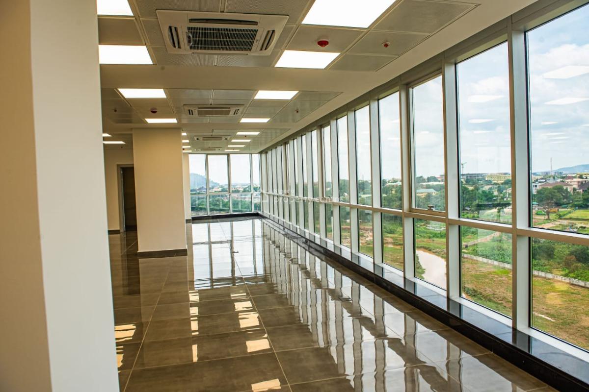 Brand New Luxury Office Spaces: 222sqm, 242sqm and 371sqm, Around Churchgate, Central Business District, Abuja, Commercial Property for Rent