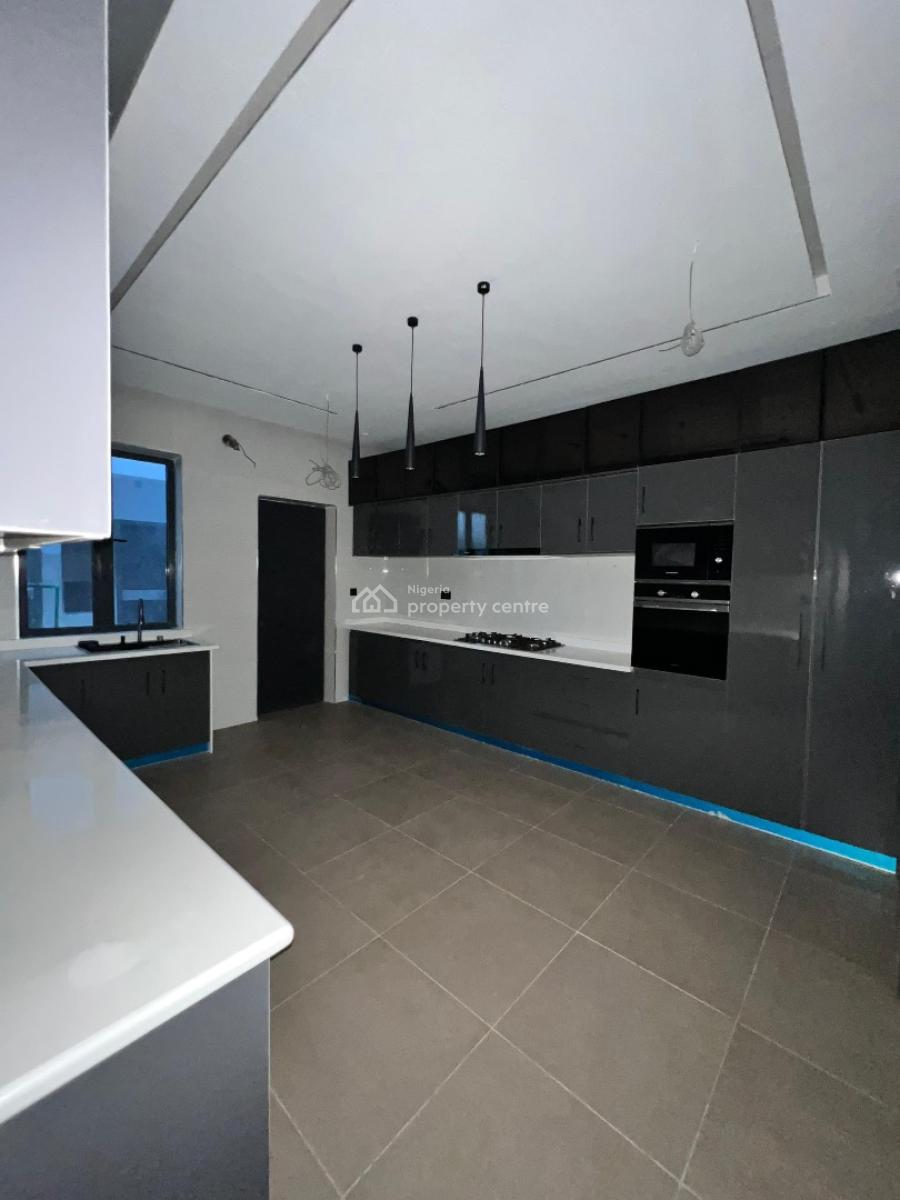 Modern 5 Bedroom Semi Detached with Pool, Rooftop Terrace, Gym & Bq, Ikate, Lekki, Lagos, Semi-detached Duplex for Sale