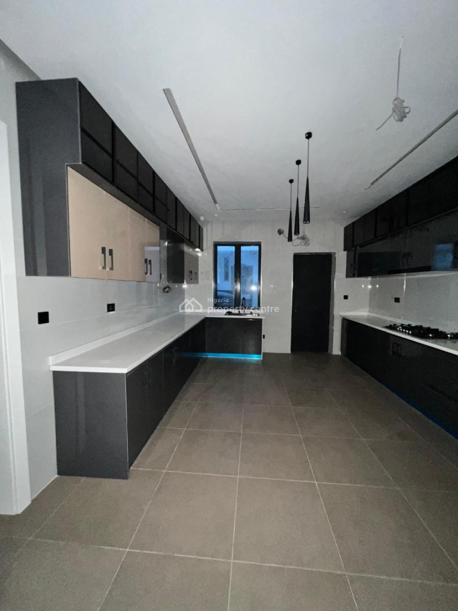 Modern 5 Bedroom Semi Detached with Pool, Rooftop Terrace, Gym & Bq, Ikate, Lekki, Lagos, Semi-detached Duplex for Sale