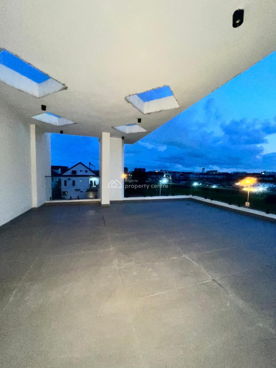 Modern 5 Bedroom Semi Detached with Pool, Rooftop Terrace, Gym & Bq, Ikate, Lekki, Lagos, Semi-detached Duplex for Sale