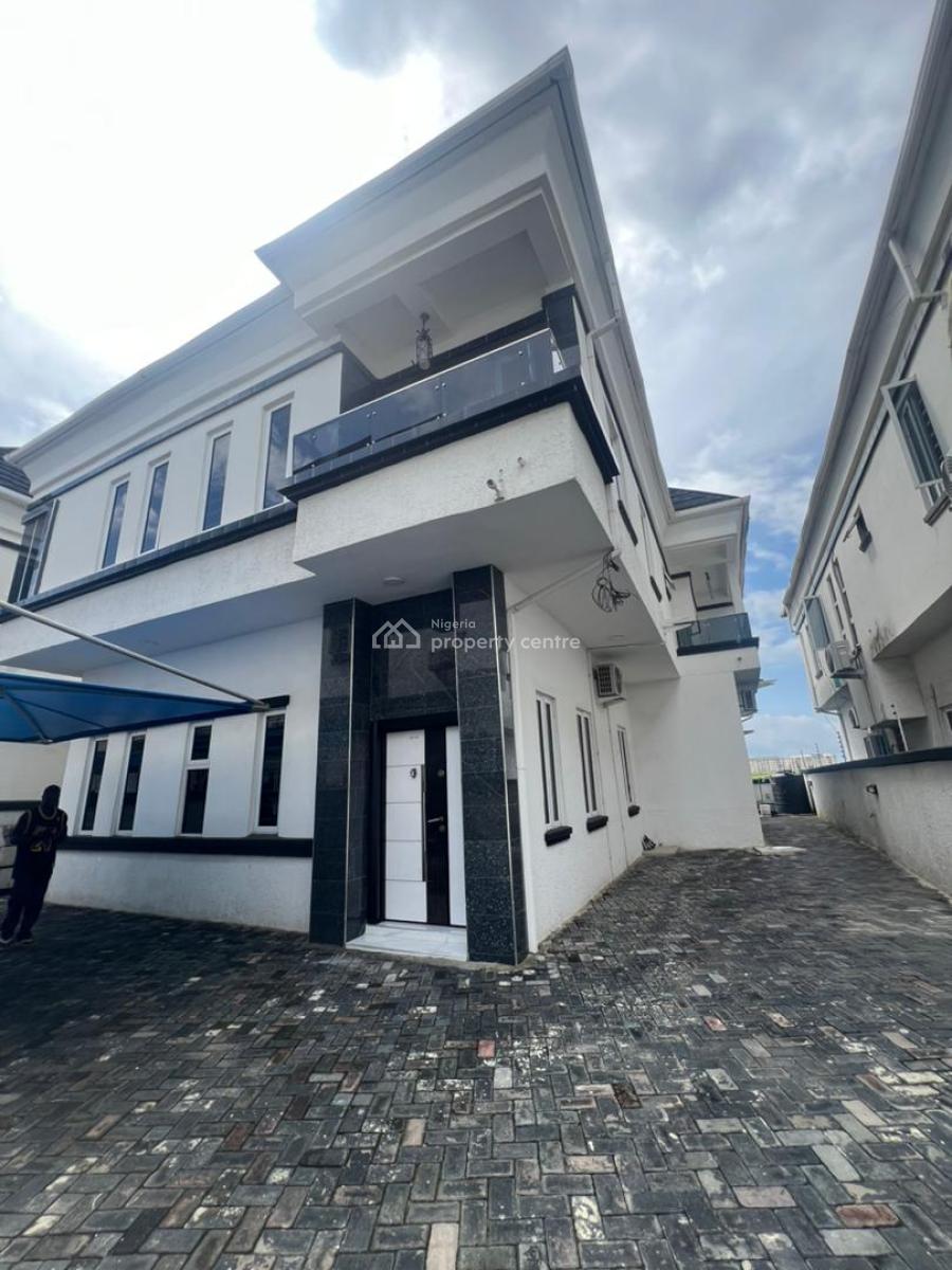 Spacious New 5 Bedrom Fully Detached Duplex with Bq, Lekki, Lagos, Detached Duplex for Sale