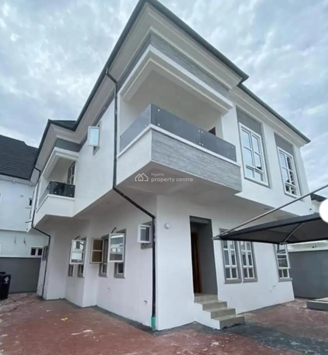 Well Located Fully Detached Property, Chevron, Lekki, Lagos, Detached Duplex for Sale