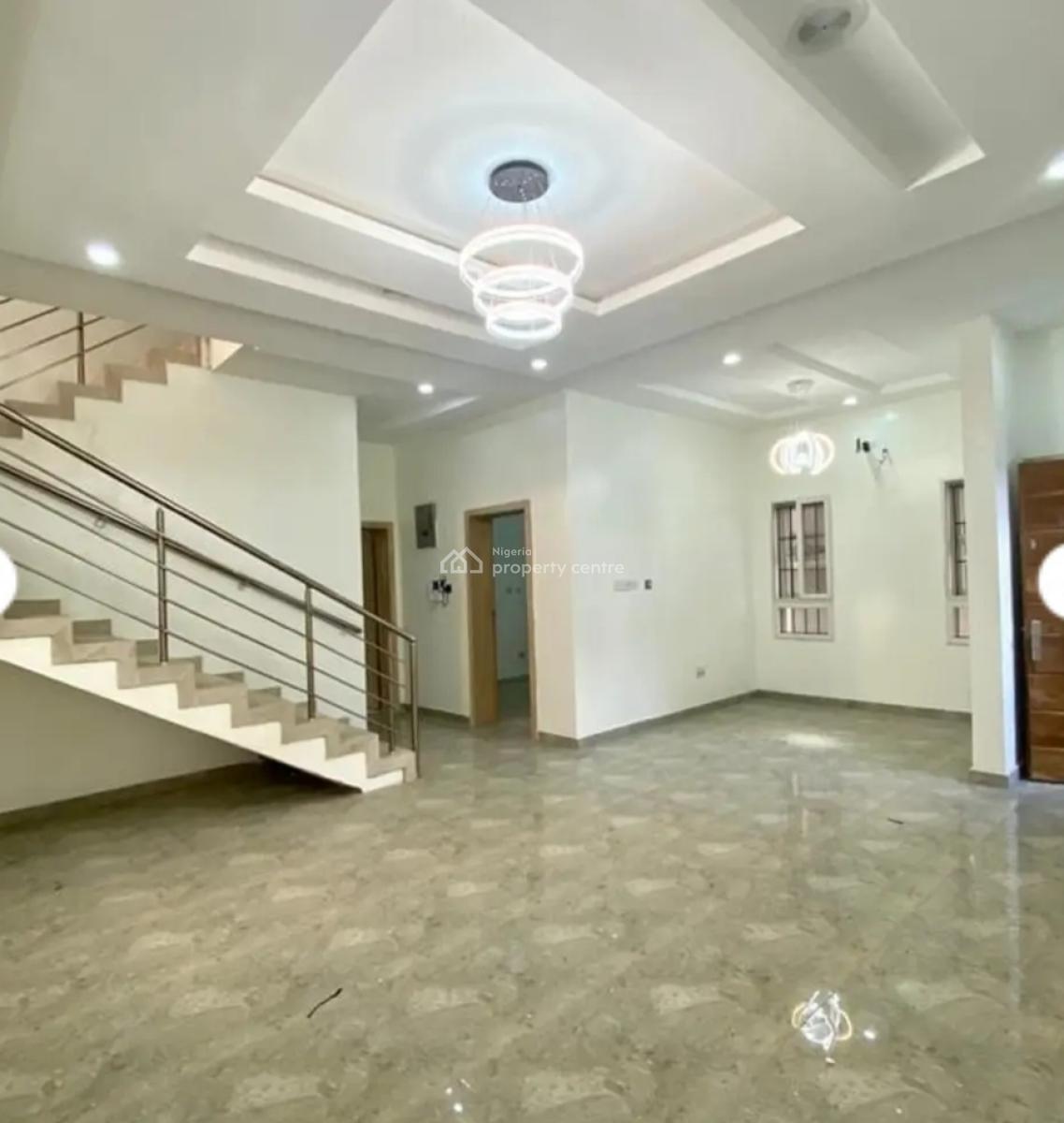 Well Located Fully Detached Property, Chevron, Lekki, Lagos, Detached Duplex for Sale