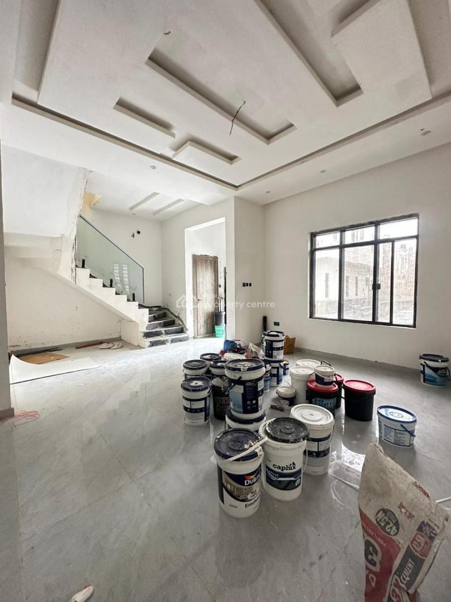 Awesomely Built 4bed Fully Detached Duplex + Stairs Motion Sensor, Bq, Lekki, Ajah, Lagos, Detached Duplex for Sale