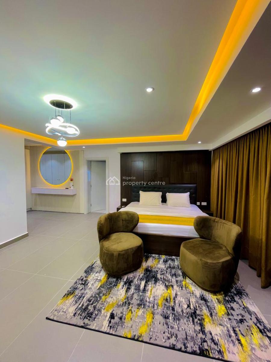 Luxury Fully Furnished Serviced 3bedroom Pent Apartment, Prime Water, Off Freedom Way, Lekki, Lagos, Flat / Apartment for Rent