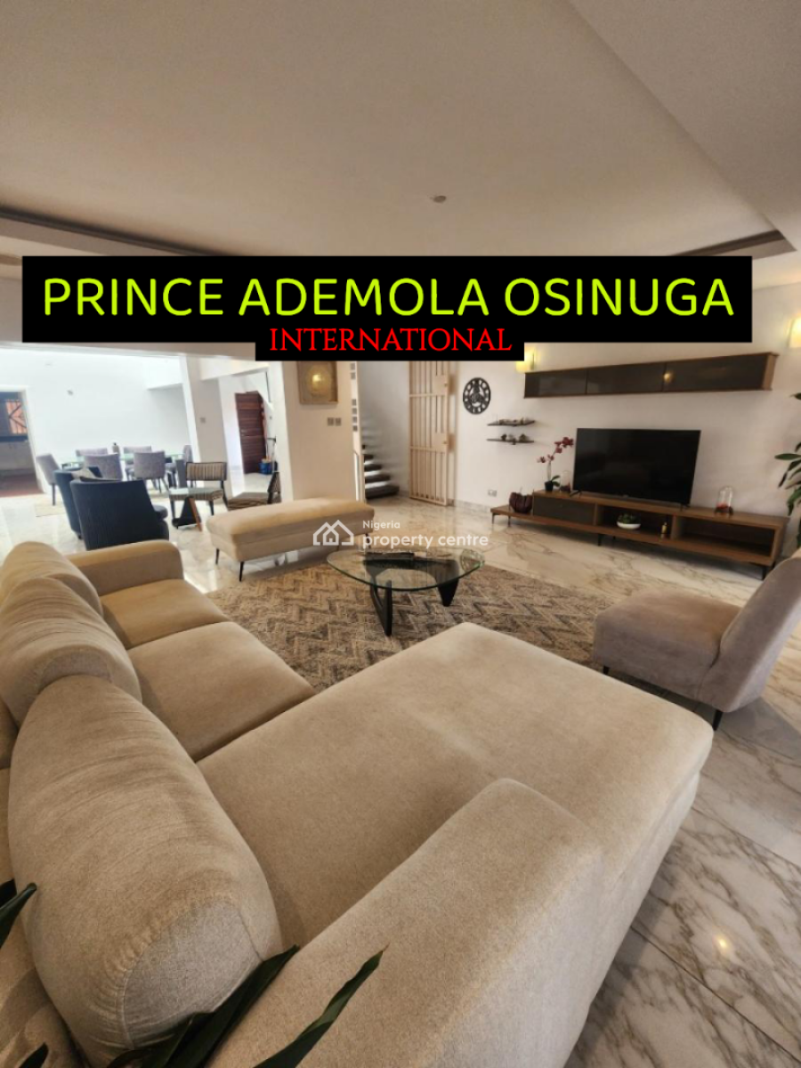 Luxury & Furnished 4 Bedroom Terrace House+bq+pool, Old Ikoyi Lagos, Old Ikoyi, Ikoyi, Lagos, Terraced Duplex for Rent