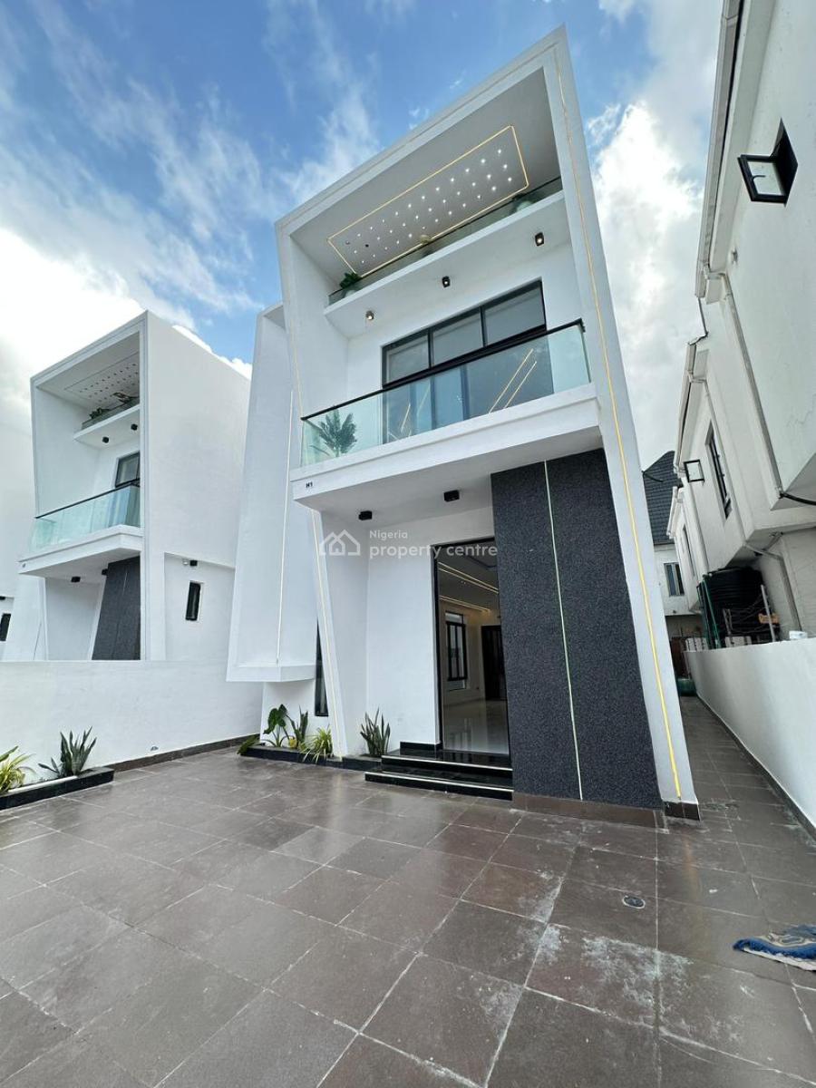 Newly Built 4 Bed Detached Duplex with Led Lights, Pool, Bq, Orchid, Lekki, Lagos, Detached Duplex for Sale