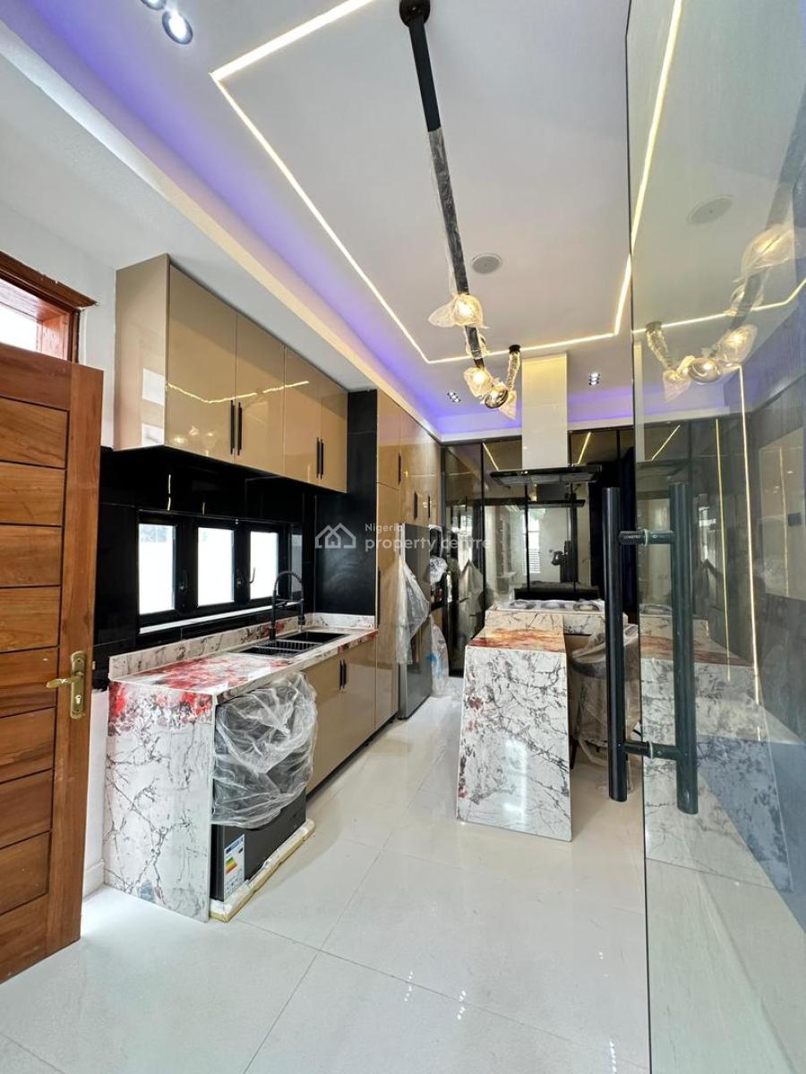 Newly Built 4 Bed Detached Duplex with Led Lights, Pool, Bq, Orchid, Lekki, Lagos, Detached Duplex for Sale