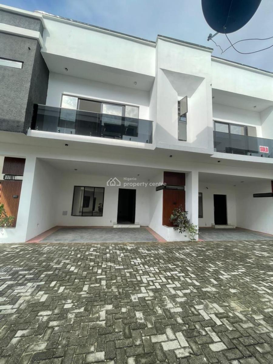 Luxury 4 Bedroom Terrace Duplex, Ikota, Lekki, Lagos, Terraced Duplex for Sale