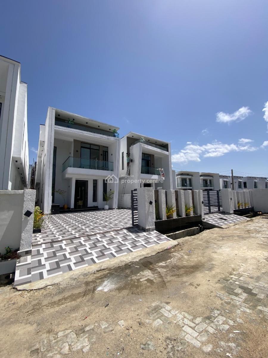 Newly Built 5bedroom Duplex Comes with Bq, Lekki Palm City, Ajah, Lagos, Detached Duplex for Sale