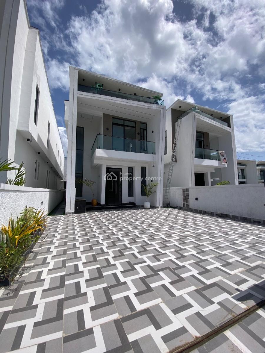 Newly Built 5bedroom Duplex Comes with Bq, Lekki Palm City, Ajah, Lagos, Detached Duplex for Sale