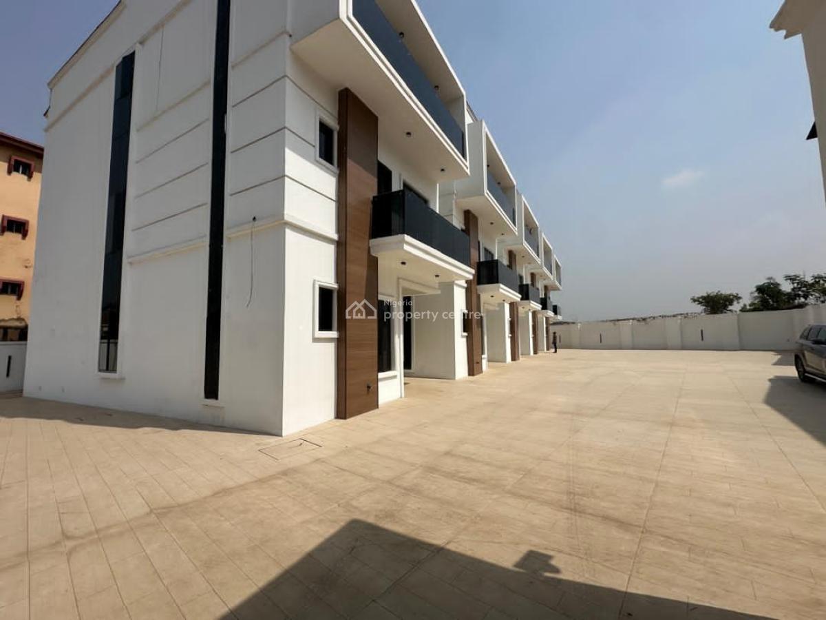 a Newly Built, Serviced 5-bedroom Terrace Duplex + 1bq, Wuse, Abuja, Terraced Duplex for Rent