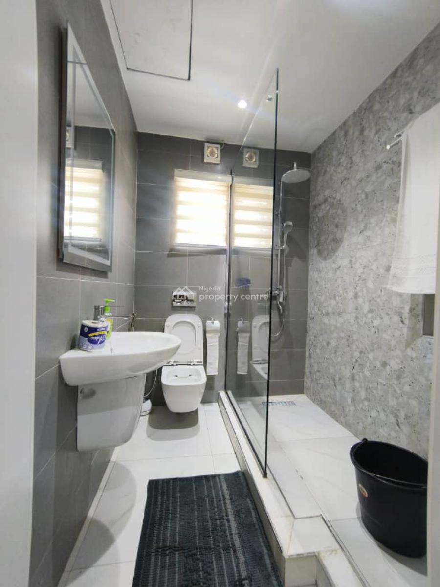 Luxury Fully Furnished & Service Pent Floor One Bedroom Apartment, Prime Water Estate Freedom Way Lekki, Lekki, Lagos, Mini Flat (room and Parlour) for Rent