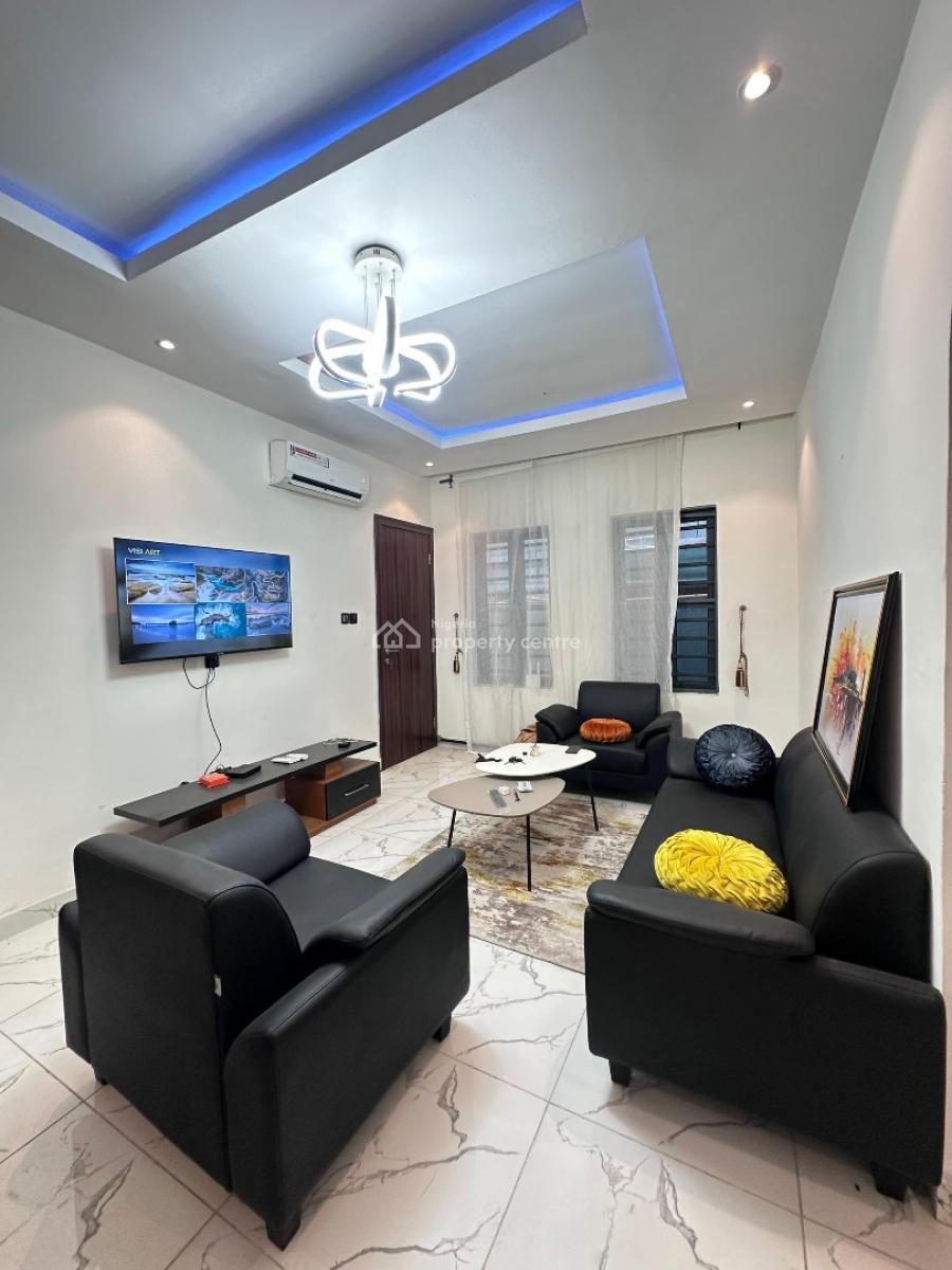 Fully Furnished 1 Bedroom Apartment with Swimming Pool and Gym, Ologolo, Lekki, Lagos, Mini Flat (room and Parlour) for Rent
