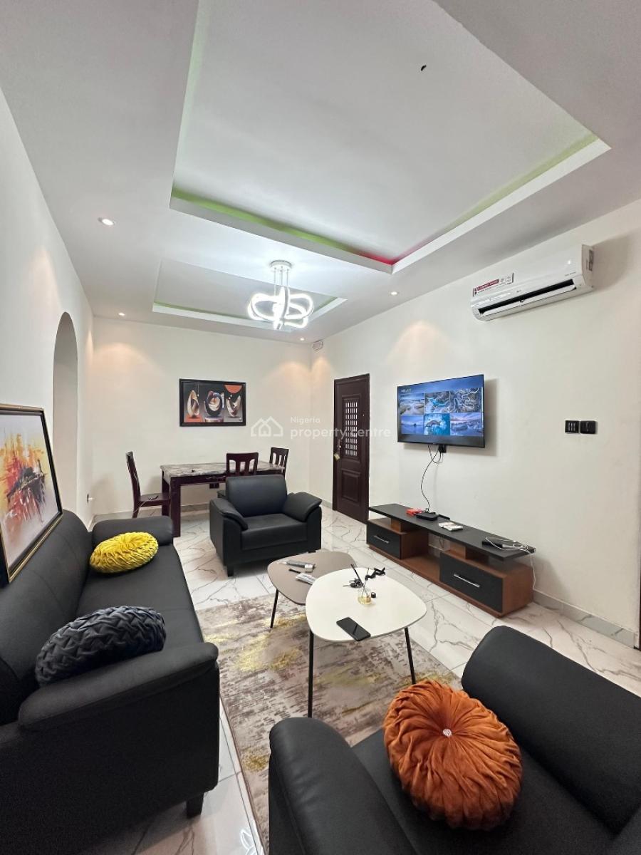 Fully Furnished 1 Bedroom Apartment with Swimming Pool and Gym, Ologolo, Lekki, Lagos, Mini Flat (room and Parlour) for Rent