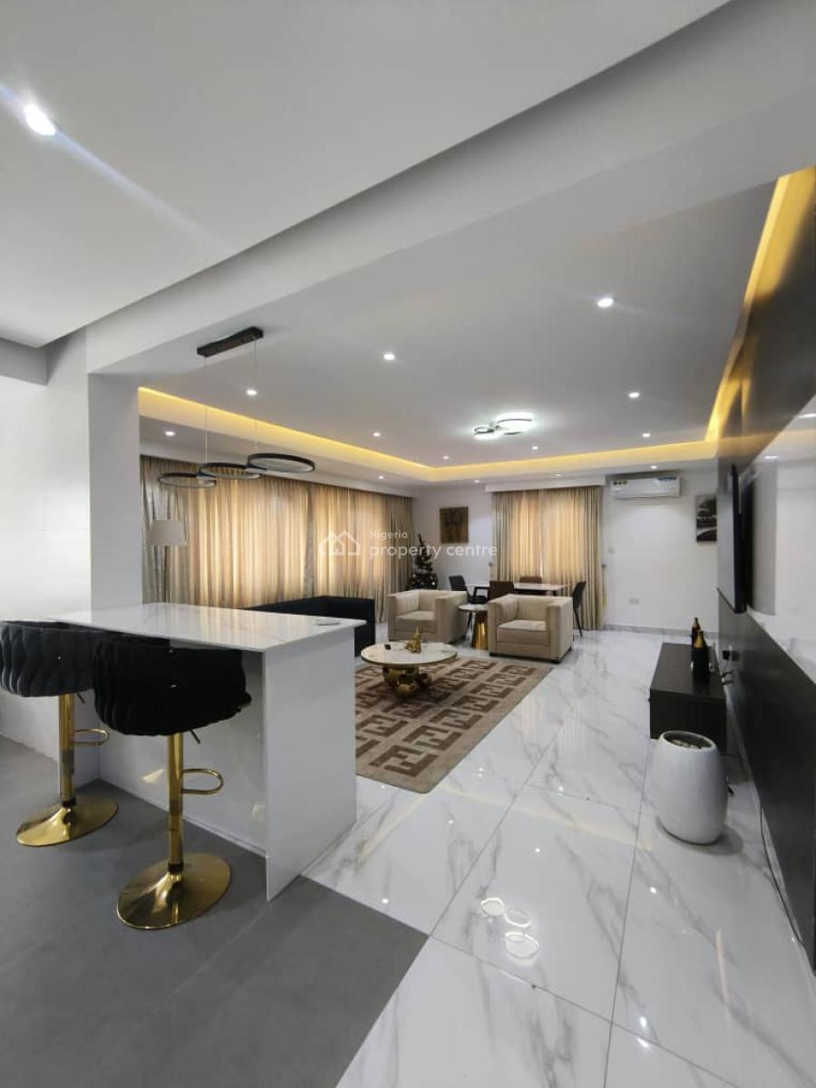 Luxury and Furnished Miniflat Penthouse, Prime Water Estate, Off Freedom Way Ikate, Lekki, Lagos, Mini Flat (room and Parlour) for Rent