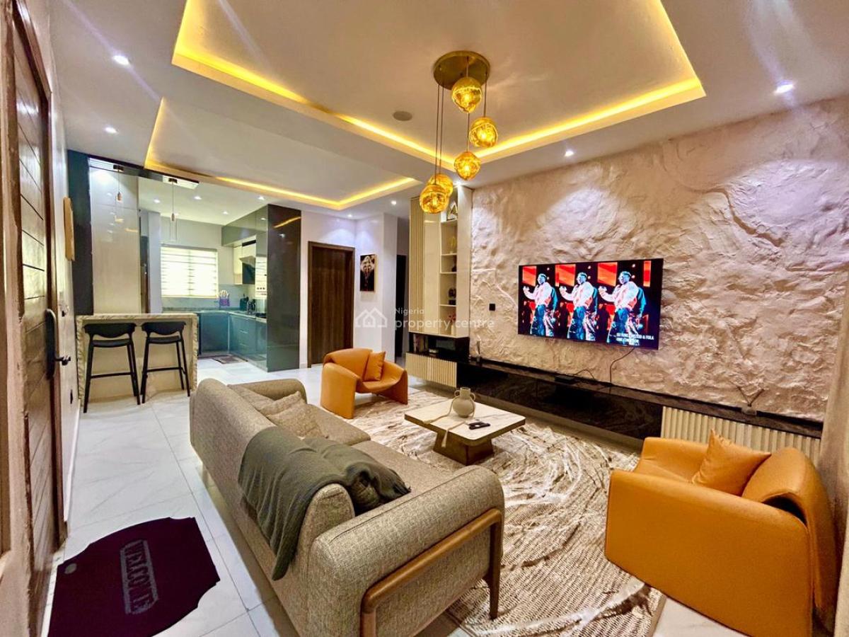 Well Furnished Brand New 2 Bedroom Flat, Chevron, Lekki, Lagos, Flat / Apartment for Rent