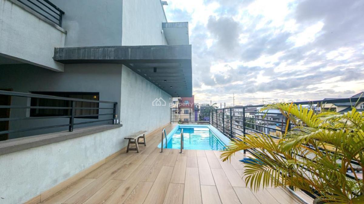 Luxury Roof Top Ocean View 1 Bedroom Apartment with Top Notch Amenities, Oniru, Victoria Island (vi), Lagos, Mini Flat (room and Parlour) Short Let