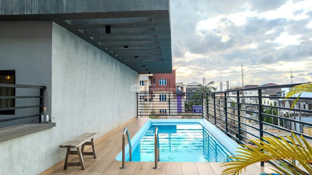Luxury Roof Top Ocean View 1 Bedroom Apartment with Top Notch Amenities, Oniru, Victoria Island (vi), Lagos, Mini Flat (room and Parlour) Short Let