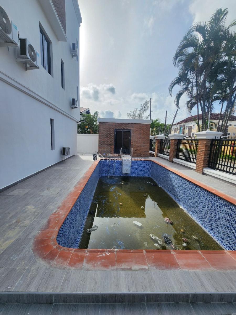 Luxury 5 Bedroom Semi Detached Duplex + Bq, Pool, Gym, Open Terrace, Ikoyi, Lagos, Semi-detached Duplex for Sale