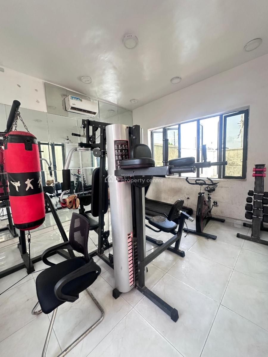 4 Bedroom Terrace Duplex with Bq, Swimming Pool and Gym, Ikate, Lekki, Lagos, Terraced Duplex for Rent