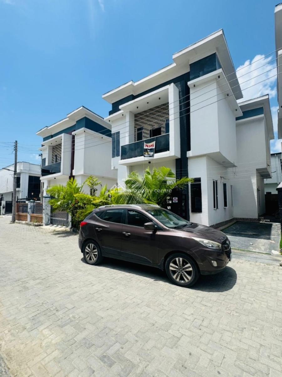 Spacious 4 Bedroom Detached Duplex with Bq in a Code to Access Estate, Ajah, Lagos, Detached Duplex for Sale