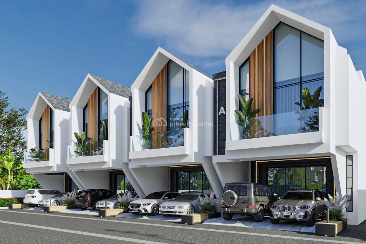Architecturally Built 3 Bedroom Terrace with Studio Apartment, Atican Beachview Estate, Victoria Island (vi), Lagos, Terraced Duplex for Sale