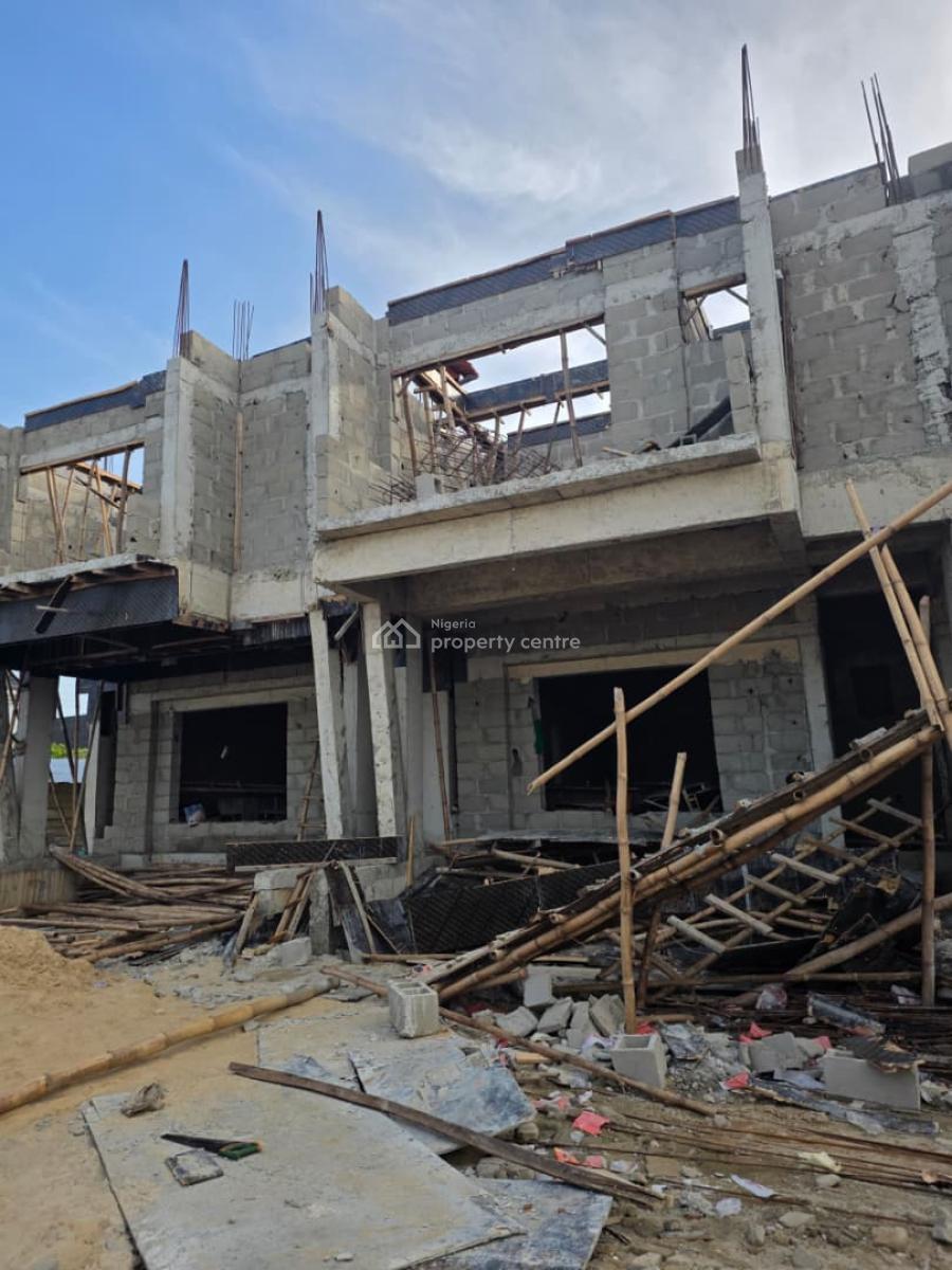 Architecturally Built 3 Bedroom Terrace with Studio Apartment, Atican Beachview Estate, Victoria Island (vi), Lagos, Terraced Duplex for Sale