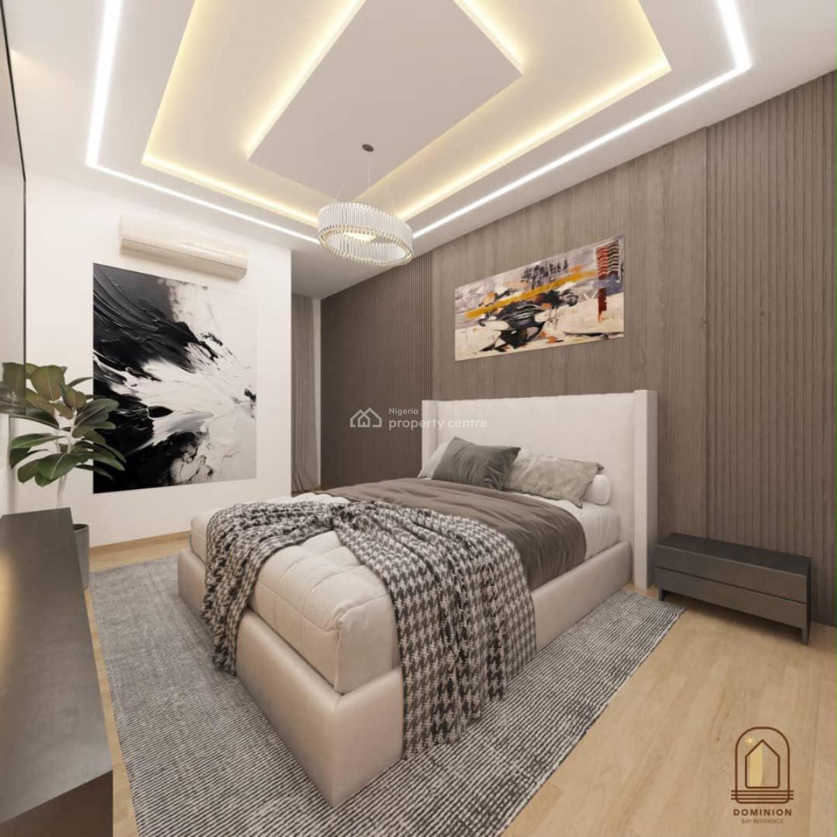 Architecturally Built 3 Bedroom Terrace with Studio Apartment, Atican Beachview Estate, Victoria Island (vi), Lagos, Terraced Duplex for Sale